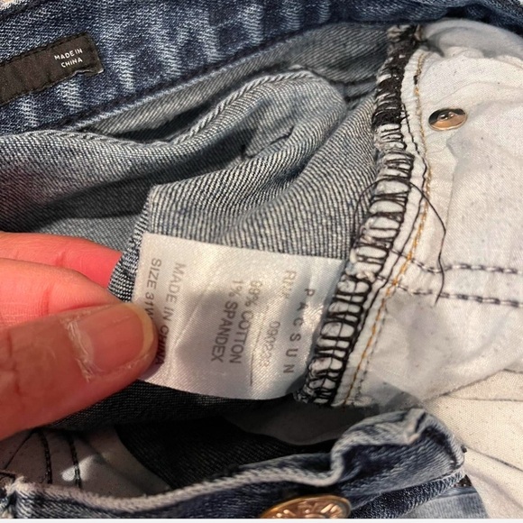 Womens PACSUN LOS ANGELES Denim Skinny Jeans - Picture 3 of 9